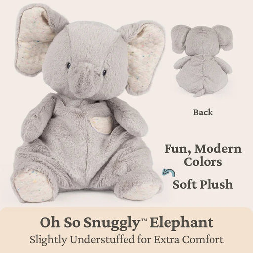 Gund - Oh So Snuggly Elephant Large Plush Toys & Games