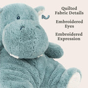 Gund - Oh So Snuggly Hippo Large Plush Toys & Games