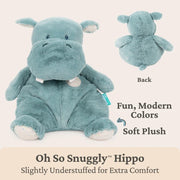Gund - Oh So Snuggly Hippo Large Plush Toys & Games
