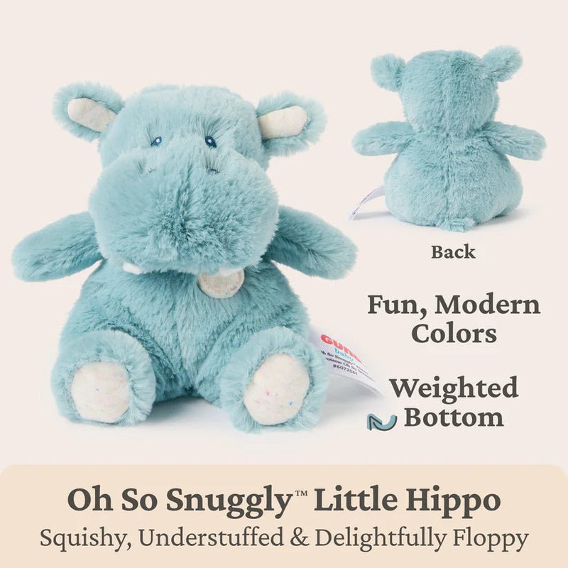 Gund - Oh So Snuggly Little Hippo 6in Toys & Games