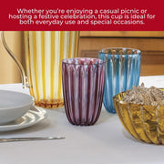 Guzzini - DOLCEVITA - LOW TUMBLER Home & Kitchen Mother of pearl