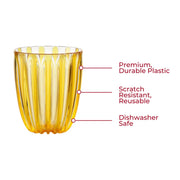 Guzzini - DOLCEVITA - LOW TUMBLER Home & Kitchen Mother of pearl