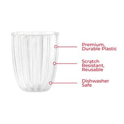 Guzzini - DOLCEVITA - LOW TUMBLER Home & Kitchen Mother of pearl