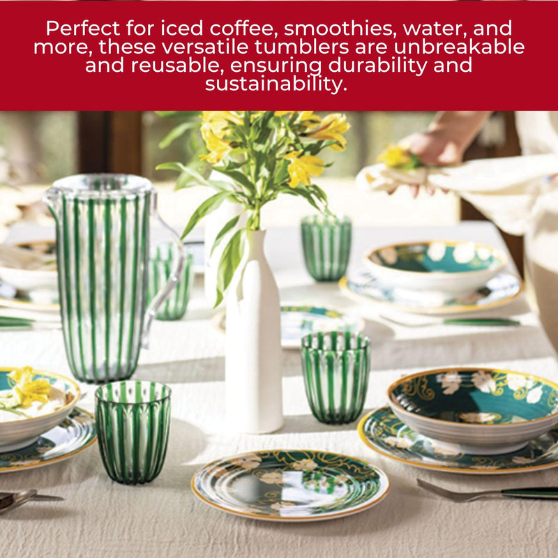 Guzzini - DOLCEVITA - LOW TUMBLER Home & Kitchen Mother of pearl