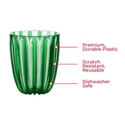Guzzini - DOLCEVITA - LOW TUMBLER Home & Kitchen Mother of pearl