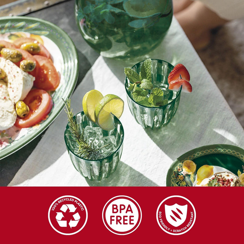Guzzini - DOLCEVITA - LOW TUMBLER Home & Kitchen Mother of pearl