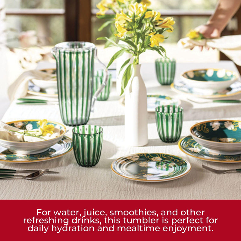 Guzzini - DOLCEVITA - LOW TUMBLER Home & Kitchen Mother of pearl