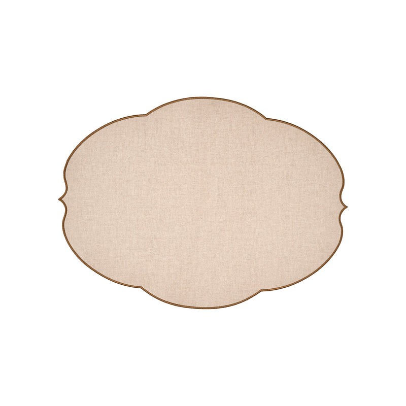 Guzzini - FLOWERS - Reversible Placemat Home & Kitchen Clay