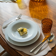 Guzzini - FLOWERS - Reversible Placemat Home & Kitchen Clay