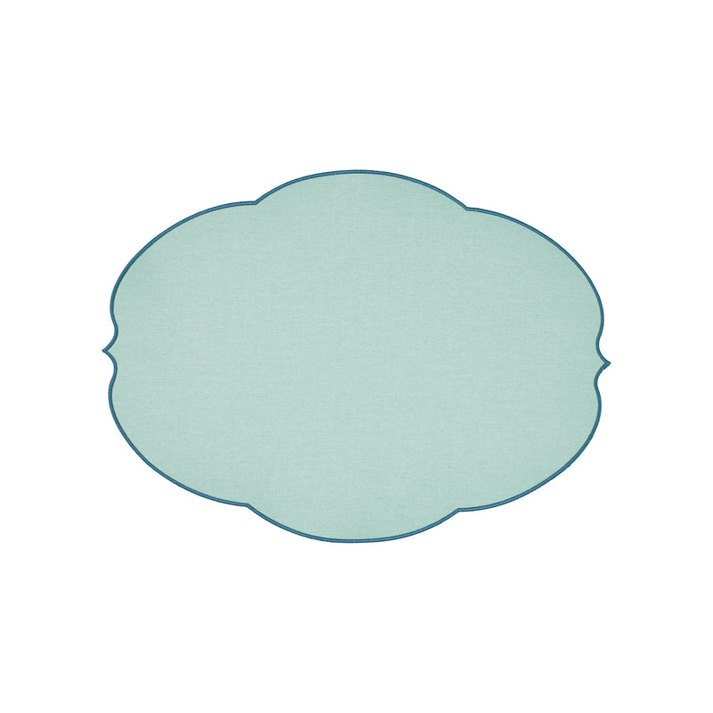 Guzzini - FLOWERS - Reversible Placemat Home & Kitchen Dusty Blue