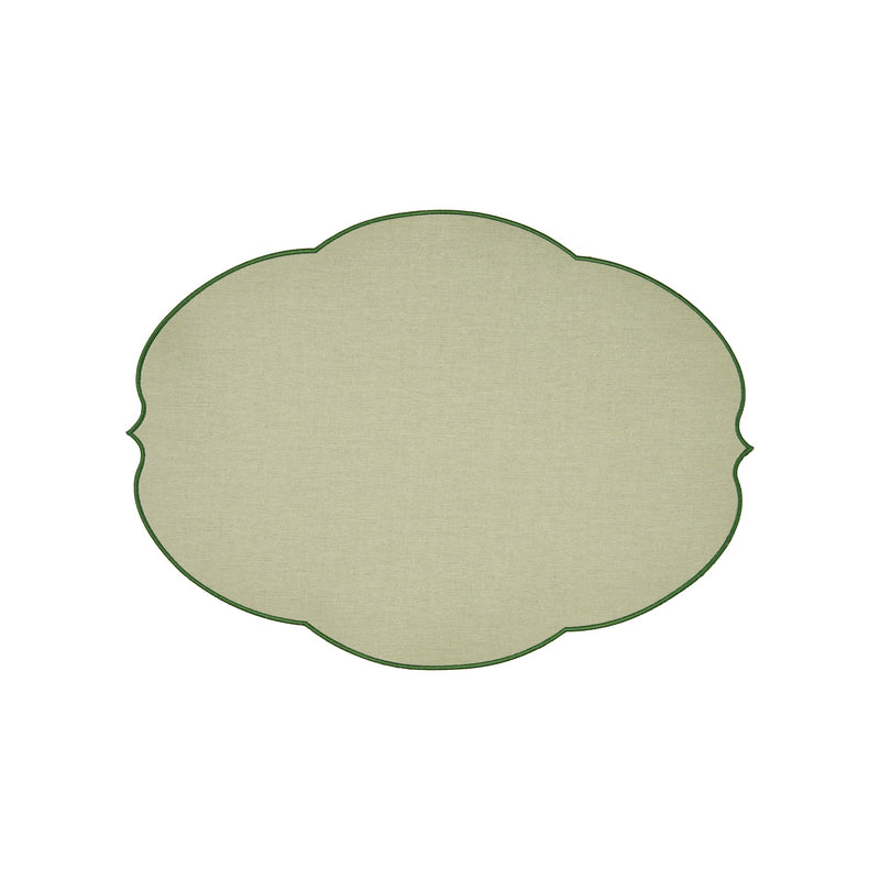 Guzzini - FLOWERS - Reversible Placemat Home & Kitchen Green