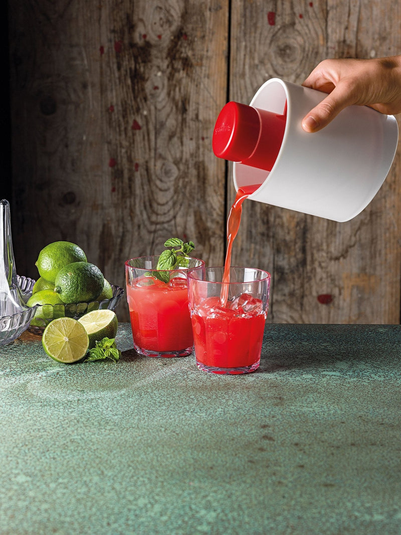 Guzzini - HAND CITRUS SQUEEZER JUICER KITCHEN ACTIVE RED Home & Kitchen
