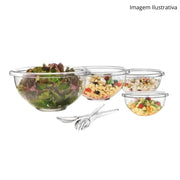 Guzzini - HAPPY HOUR - Salad Bowl - Transparent - 25 cm Home & Kitchen