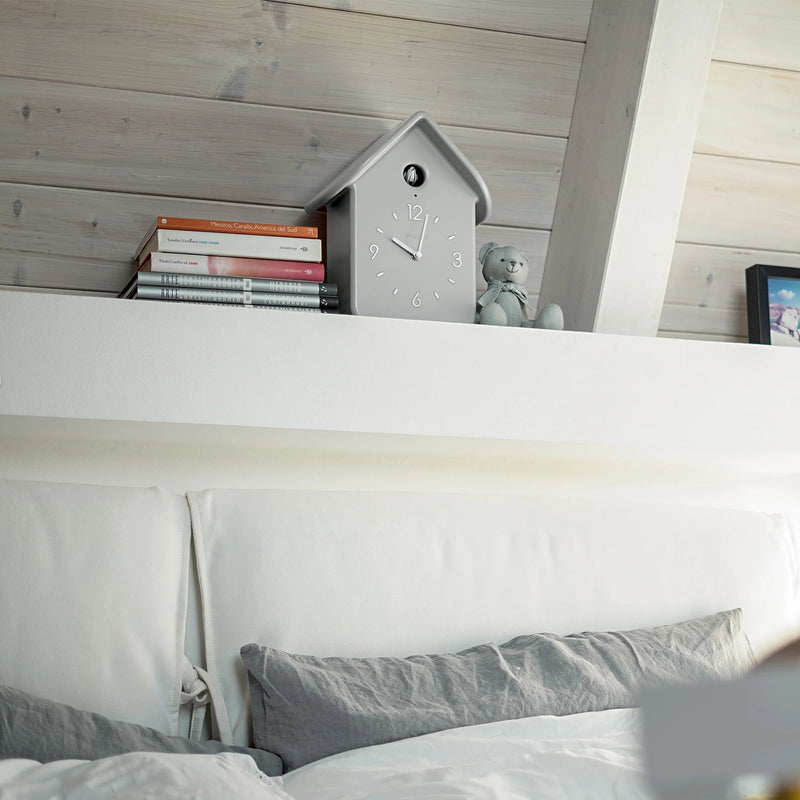 Guzzini - HOME - QQ Cuckoo Clock W Pendulum - Charcoal Home & Kitchen