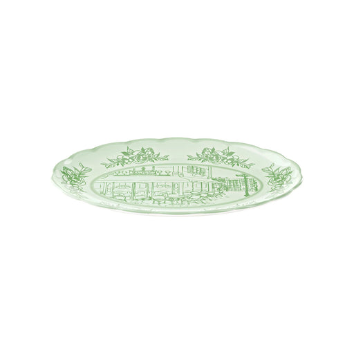Guzzini - JOSEPHINE - Large Oval Tray Home & Kitchen Dusty Green