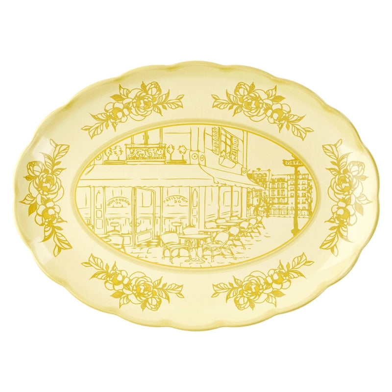 Guzzini - JOSEPHINE - Large Oval Tray Home & Kitchen Dusty Yellow
