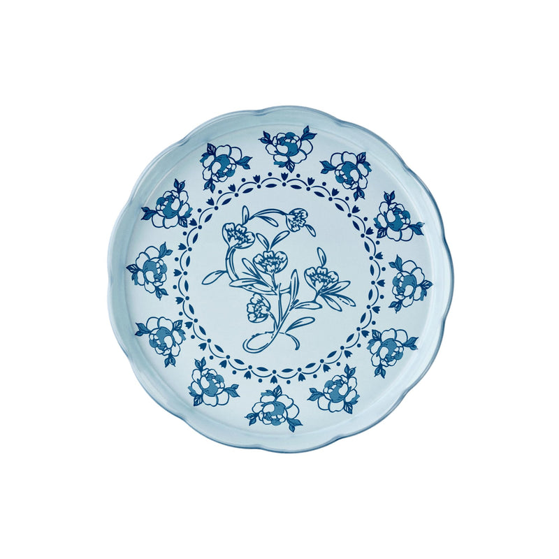 Guzzini - JOSEPHINE - Small Cake Serving With Dome - Dusty Light Blue Home & Kitchen