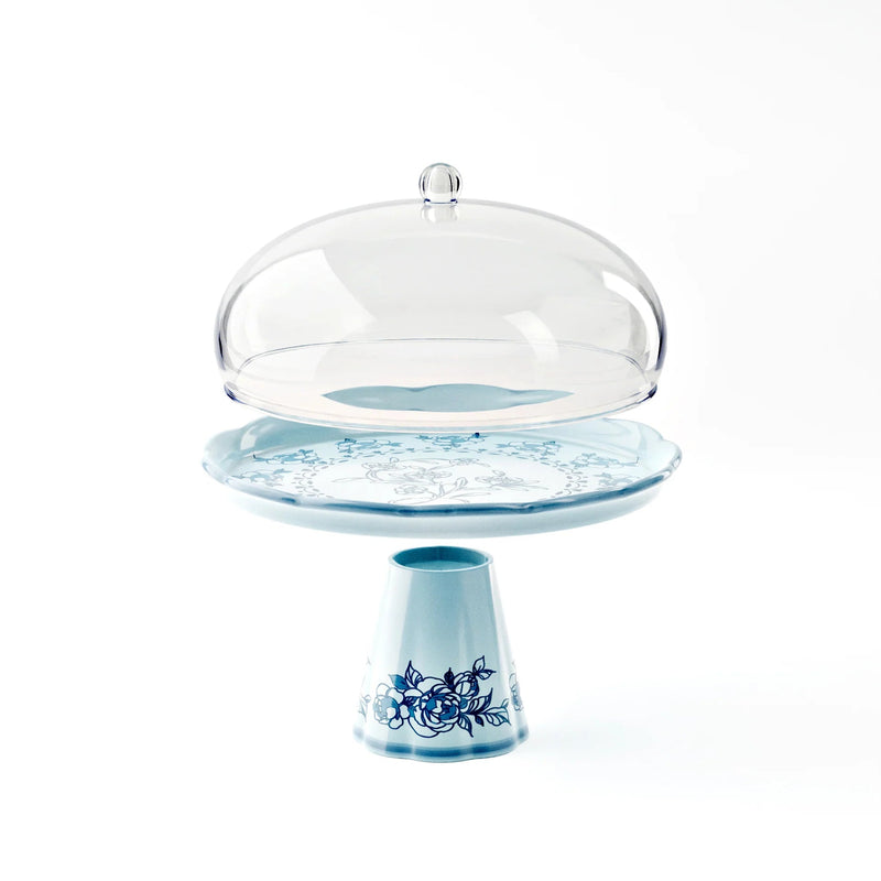 Guzzini - JOSEPHINE - Small Cake Stand With Dome Home & Kitchen Dusty Pink