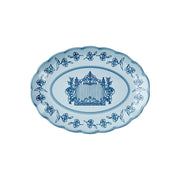 Guzzini - JOSEPHINE - small Oval Tray - 36.5 cm Home & Kitchen Dusty Light Blue