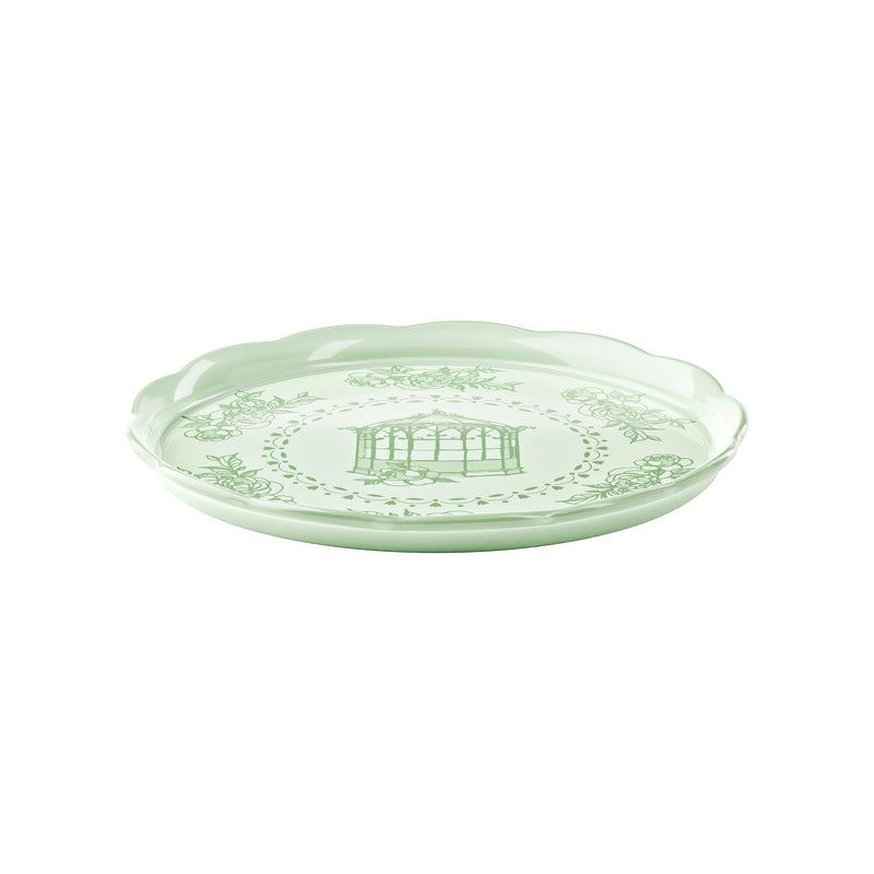 Guzzini - JOSPEHINE - Large Round Tray - Dusty Green Home & Kitchen