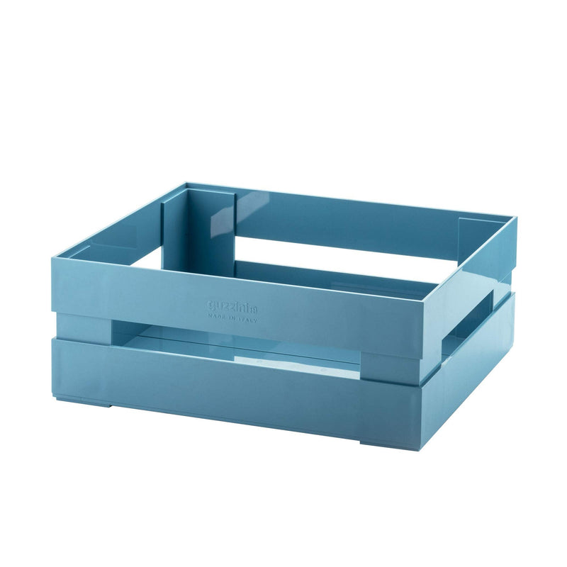 Guzzini - L BOX TIDY STORE MATTE MID BLUE Home & Kitchen