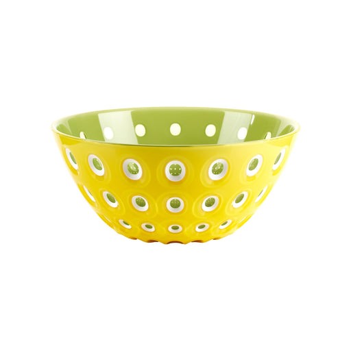 Guzzini - LE MURRINE - Bowl - Saffron Yellow White Water Lily Green - 25 cm Home & Kitchen