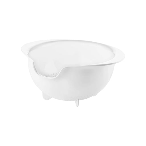 Guzzini - PREPARATION - Easy Pouring Colander - All in Home & Kitchen White