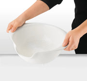 Guzzini - PREPARATION - Easy Pouring Colander - All in Home & Kitchen White