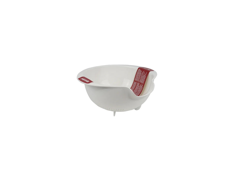 Guzzini - PREPARATION - Easy Pouring Colander - All in Home & Kitchen White