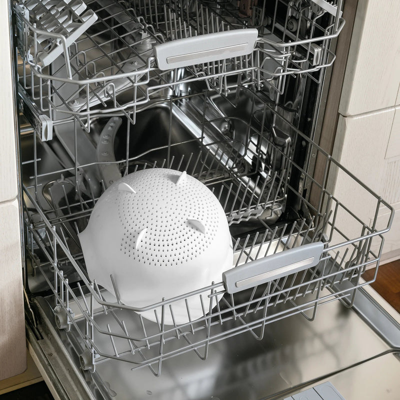 Guzzini - PREPARATION - Easy Pouring Colander - All in Home & Kitchen White