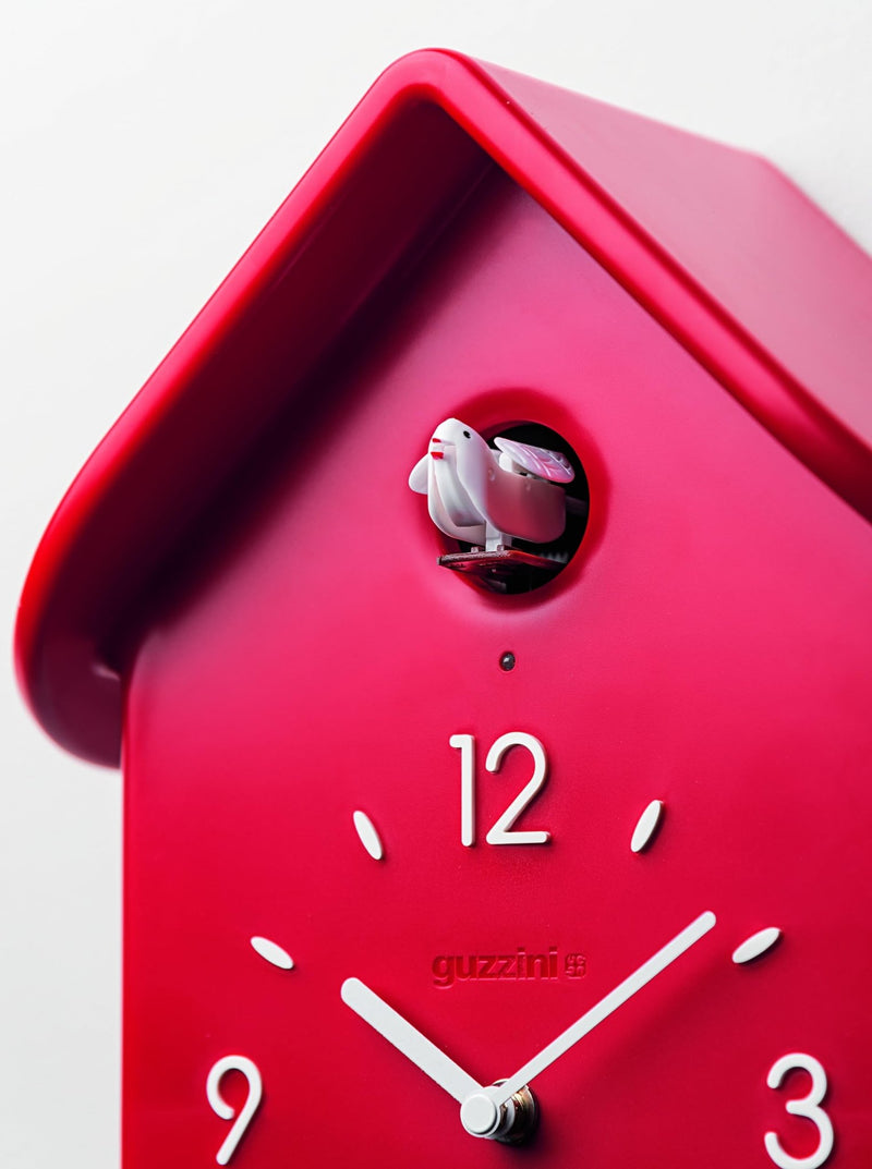 Guzzini - QQ CUCKOO CLOCK W PENDULUM HOME Cerulean Blue Home & Kitchen