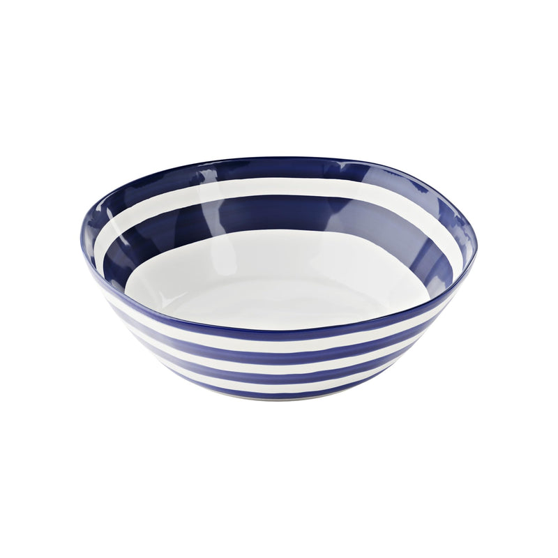 Guzzini - RIVIERA - Bowl - Mediterranean Blue - 30 cm Home & Kitchen