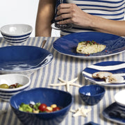 Guzzini - RIVIERA - Dessert Plate - Mediterranean Blue Home & Kitchen
