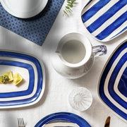 Guzzini - RIVIERA - Quadrangolar Tray M - Mediterranean Blue Home & Kitchen