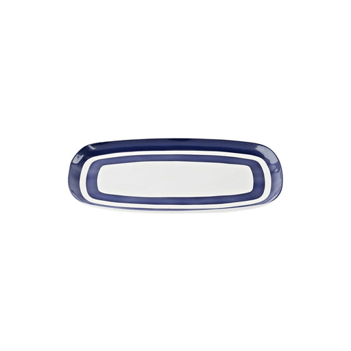 Guzzini - RIVIERA - Quadrangular Tray - L | Mediterranean blue Home & Kitchen