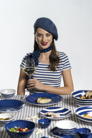 Guzzini - RIVIERA - Salad Servers - Mediterranean Blue Home & Kitchen