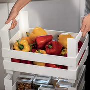 Guzzini - TROLLEY HIGH TIDY STORE KITCHEN ACTIVE WHITE Home & Kitchen