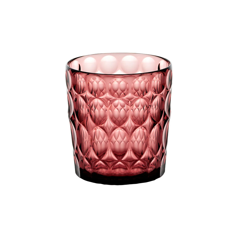 Guzzini - VANITY - Low Tumbler pattern 1 Home & Kitchen Mauve