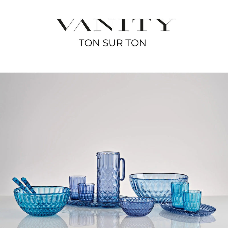 Guzzini - VANITY - Low Tumbler Pattern 2 Home & Kitchen Clear