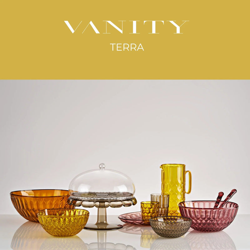 Guzzini - VANITY - Low Tumbler Pattern 3 Home & Kitchen Clear