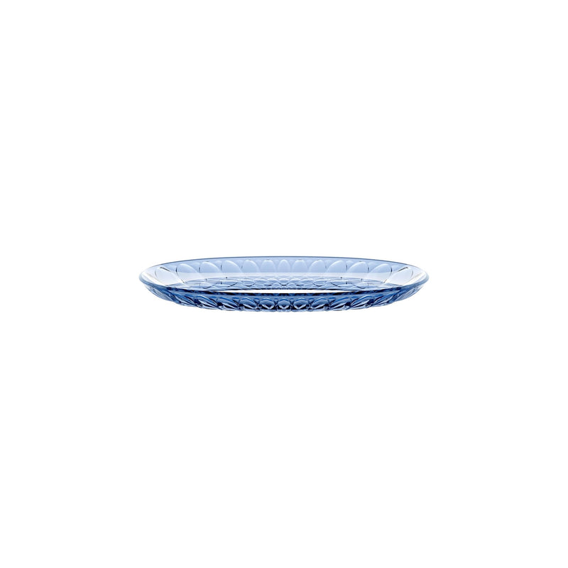 Guzzini - VANITY - Oval Serving Tray - Decorative Vanity Tray for Serving and Display Home & Kitchen Denim Blue