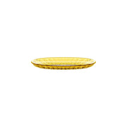 Guzzini - VANITY - Oval Serving Tray - Decorative Vanity Tray for Serving and Display Home & Kitchen Saffron Yellow