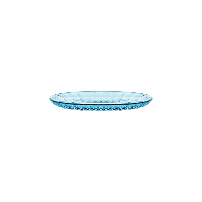 Guzzini - VANITY - Oval Serving Tray - Decorative Vanity Tray for Serving and Display Home & Kitchen Sea Blue