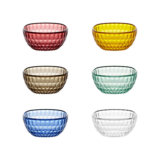Guzzini - VANITY - Serving Cups - Assorted Colors - 12 cm - Set of 6 Home & Kitchen