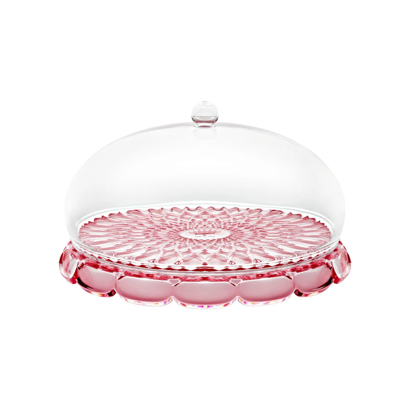 Guzzini - VANITY - Small Cake Serving Set - 30 cm Home & Kitchen Flamingo Pink