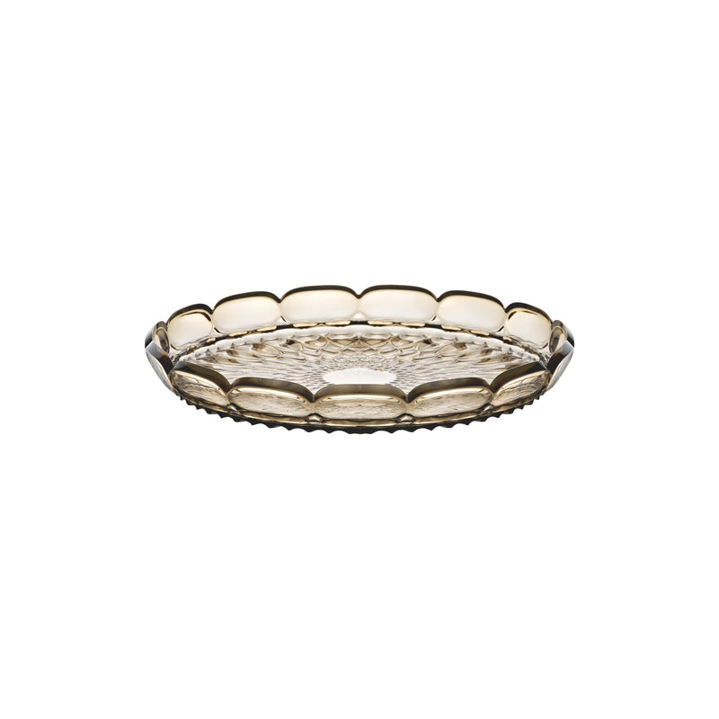 Guzzini - VANITY - Small Round Tray Home & Kitchen Smoke
