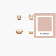 Guzzini - VANITY - Tall Tumbler - Pattern N°1 Home & Kitchen Powder