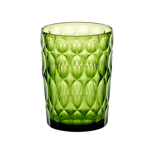 Guzzini - VANITY - Tall Tumbler - Pattern N°1 Home & Kitchen Water Lily Green