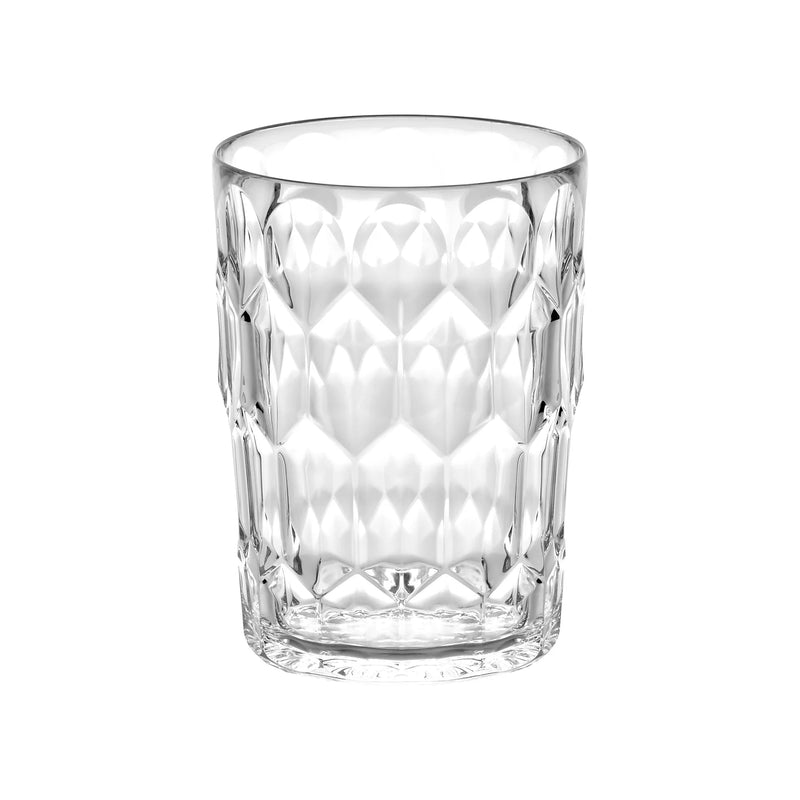 Guzzini - VANITY - Tall Tumbler - Pattern N°3 Home & Kitchen Clear