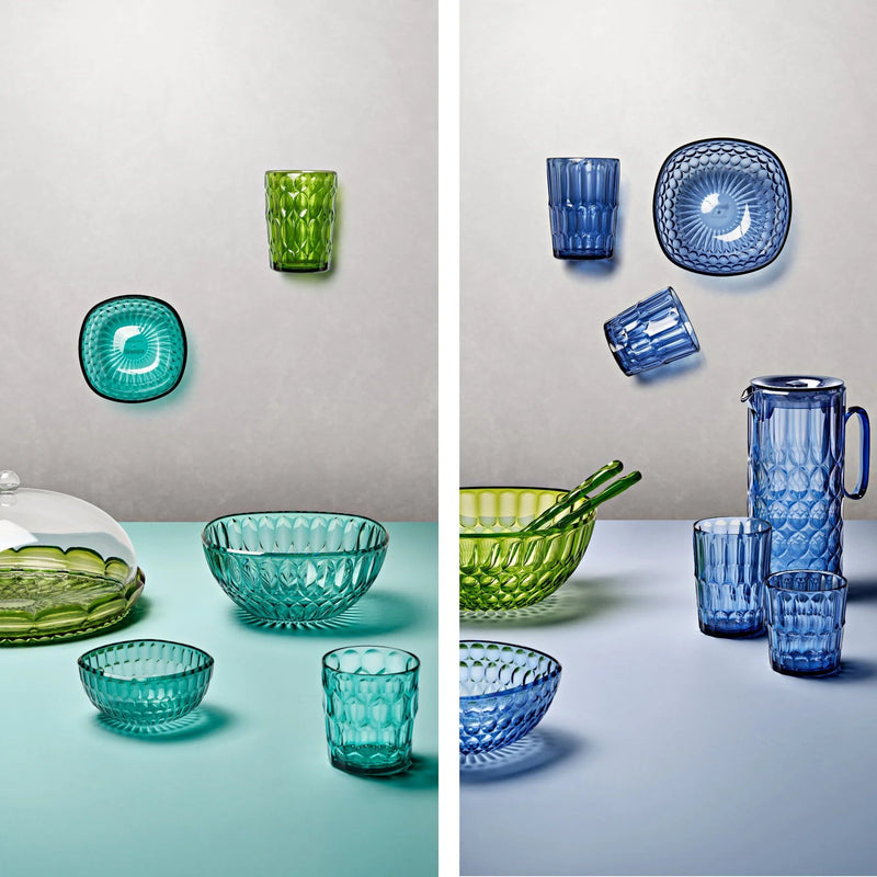 Guzzini - VANITY - Tall Tumbler - Pattern N°3 Home & Kitchen Saffron Yellow